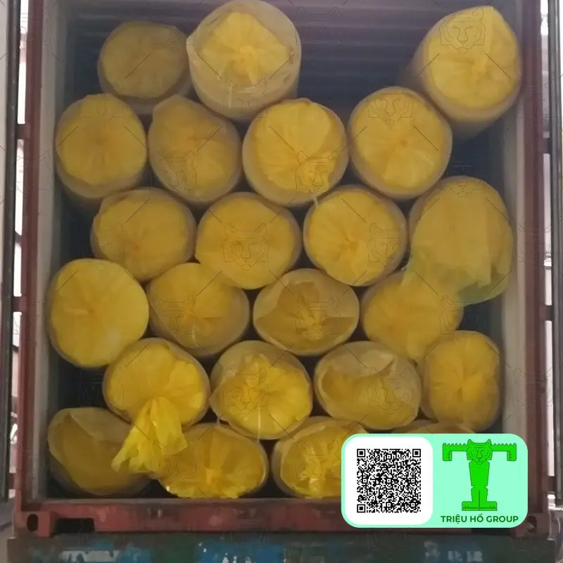 Bông thủy tinh đóng container
