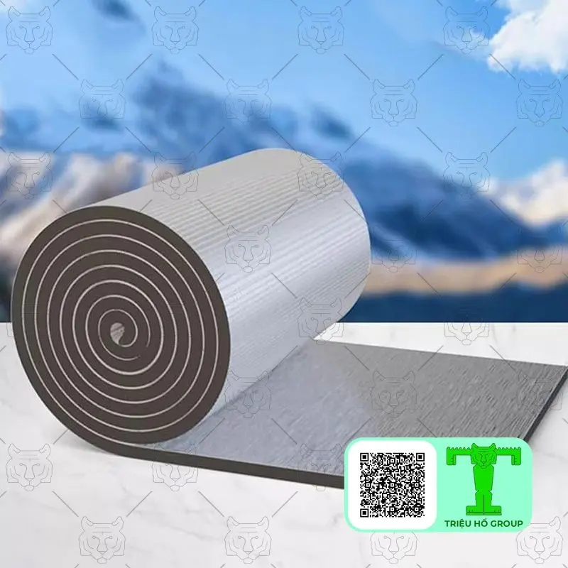 Cuộn cao su lưu hóa có lớp nhôm