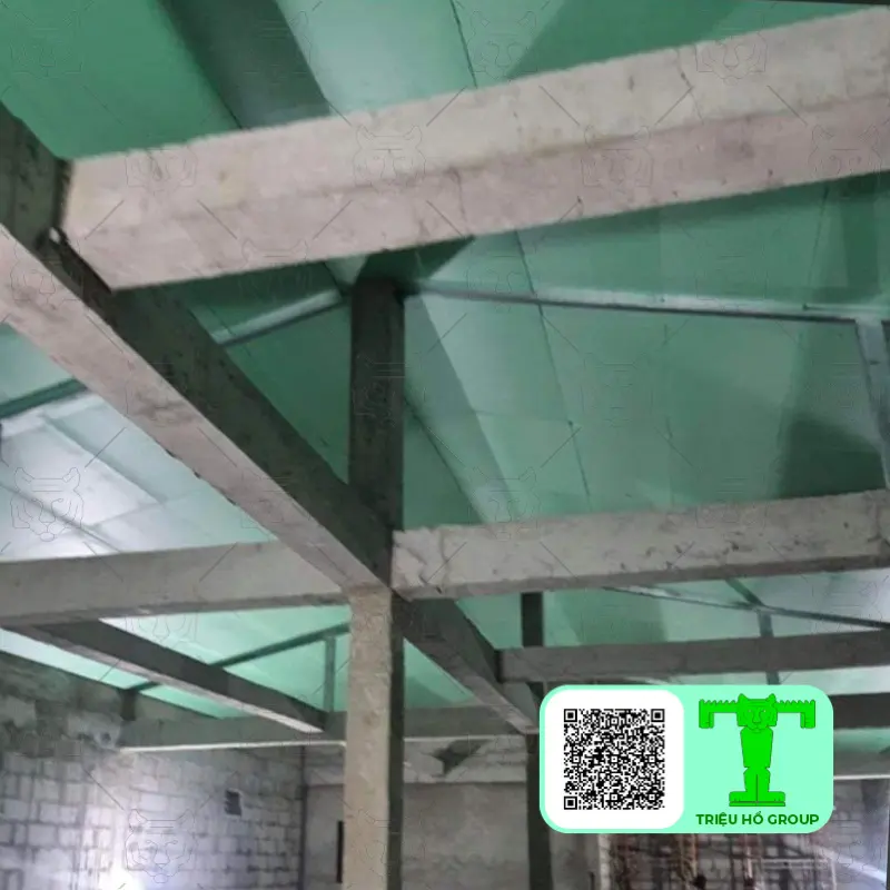 Khung trần lắp tấm cách nhiệt