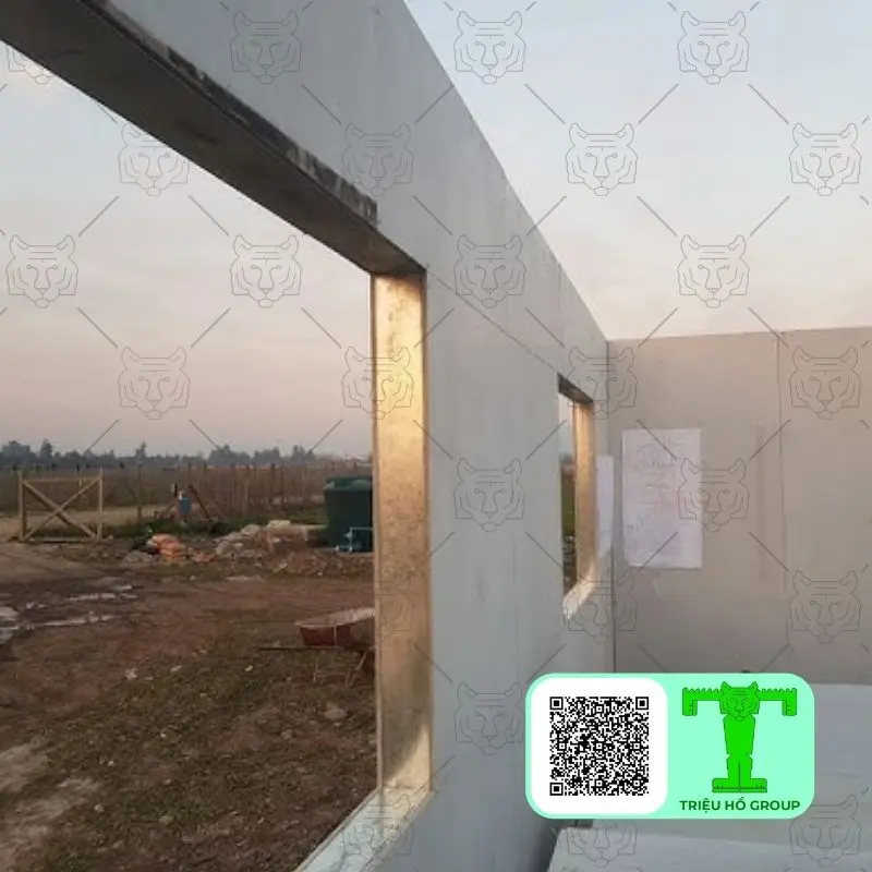 Vách MGO tại công trình