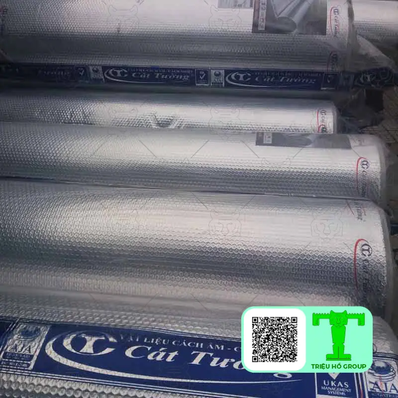 Cuộn túi khí Cát Tường xếp kho