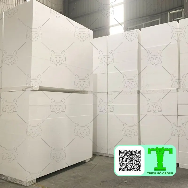 Khối xốp EPS trắng cắt thành tấm tại Đà Nẵng