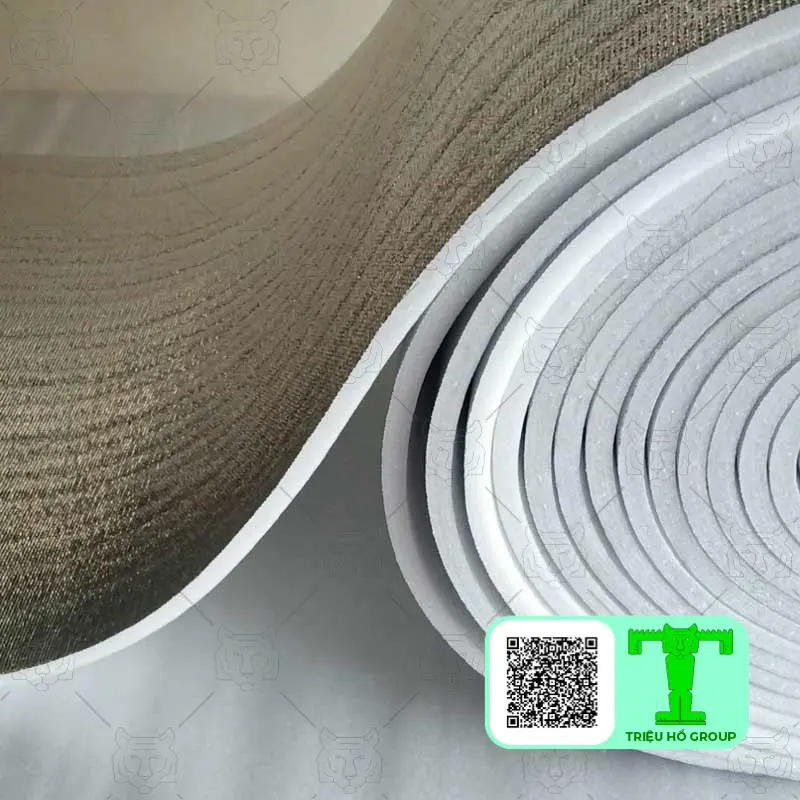 Cuộn mút xốp PE OPP mặt bạc